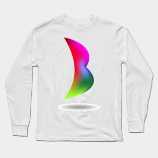 Letter B rainbow style Long Sleeve T-Shirt